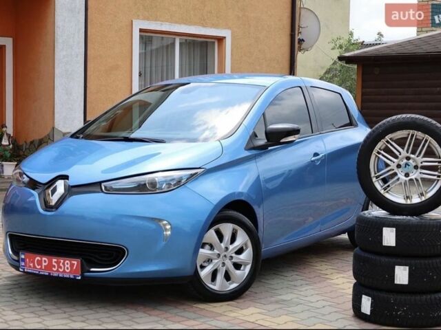 Синий Рено Зое, объемом двигателя 0 л и пробегом 158 тыс. км за 7250 $, фото 1 на Automoto.ua