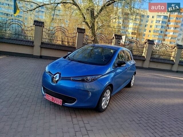 Синий Рено Зое, объемом двигателя 0 л и пробегом 108 тыс. км за 6400 $, фото 1 на Automoto.ua