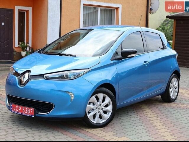 Синий Рено Зое, объемом двигателя 0 л и пробегом 158 тыс. км за 7250 $, фото 1 на Automoto.ua
