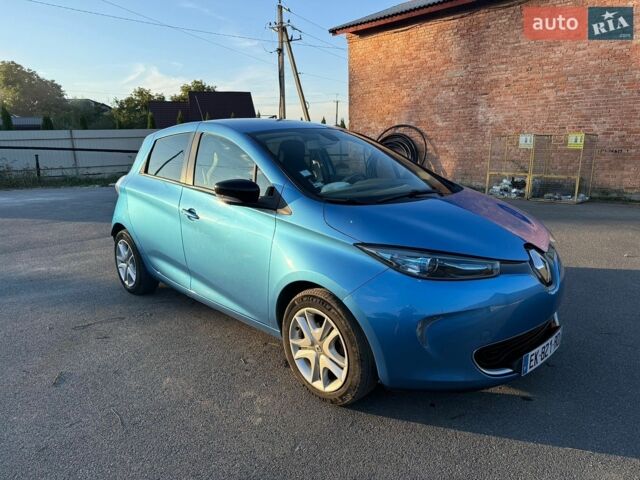 Синій Рено Зое, об'ємом двигуна 0 л та пробігом 107 тис. км за 9950 $, фото 1 на Automoto.ua