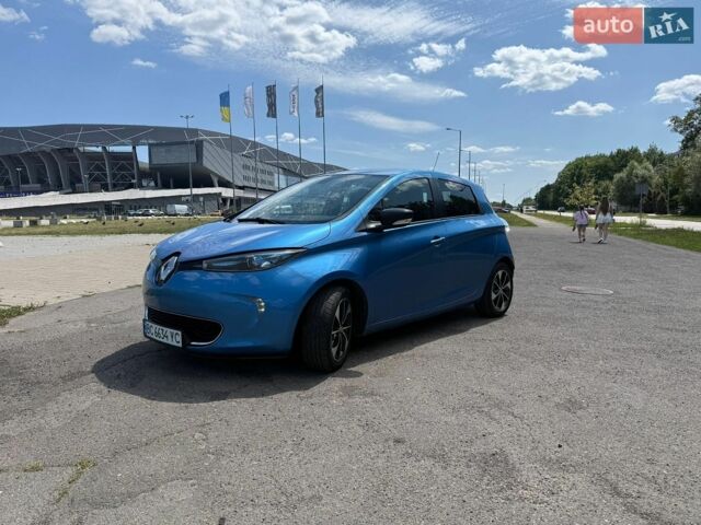 Синій Рено Зое, об'ємом двигуна 0 л та пробігом 164 тис. км за 9200 $, фото 1 на Automoto.ua