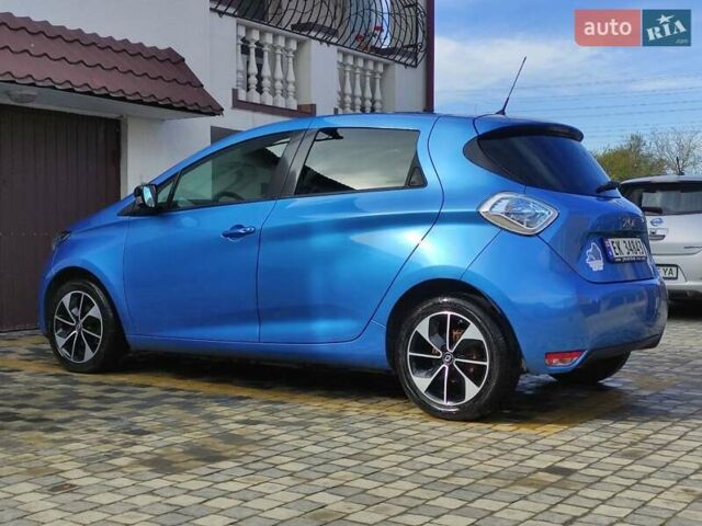Синий Рено Зое, объемом двигателя 0 л и пробегом 112 тыс. км за 9400 $, фото 1 на Automoto.ua