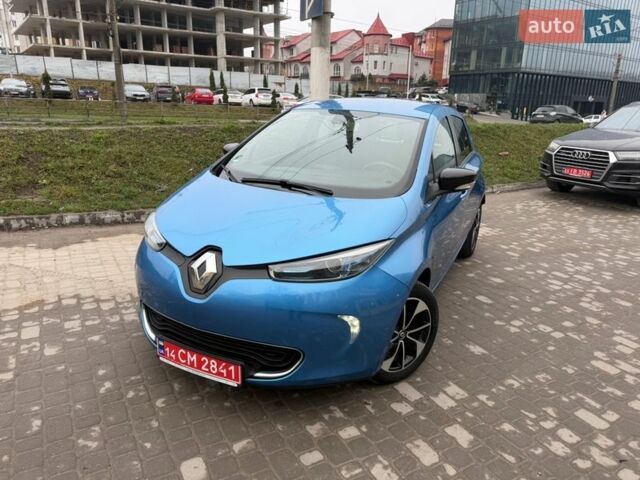 Синій Рено Зое, об'ємом двигуна 0 л та пробігом 76 тис. км за 8700 $, фото 1 на Automoto.ua