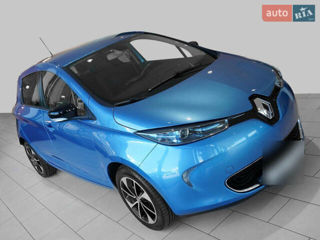 Синий Рено Зое, объемом двигателя 0 л и пробегом 144 тыс. км за 9300 $, фото 1 на Automoto.ua