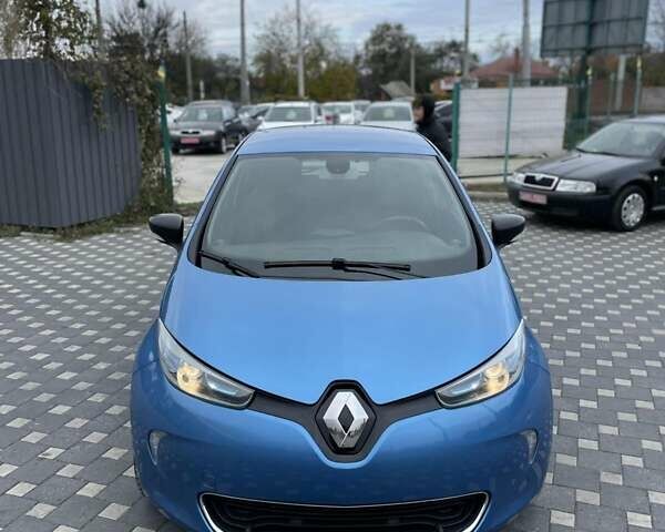 Синий Рено Зое, объемом двигателя 0 л и пробегом 138 тыс. км за 9300 $, фото 1 на Automoto.ua