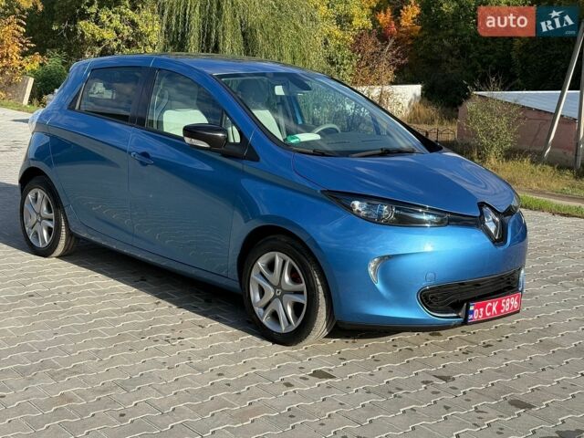 Синій Рено Зое, об'ємом двигуна 0 л та пробігом 68 тис. км за 9700 $, фото 1 на Automoto.ua