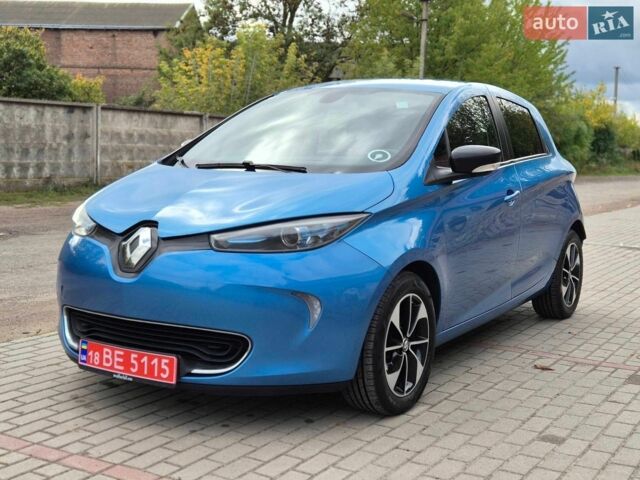 Синій Рено Зое, об'ємом двигуна 0 л та пробігом 117 тис. км за 10200 $, фото 1 на Automoto.ua