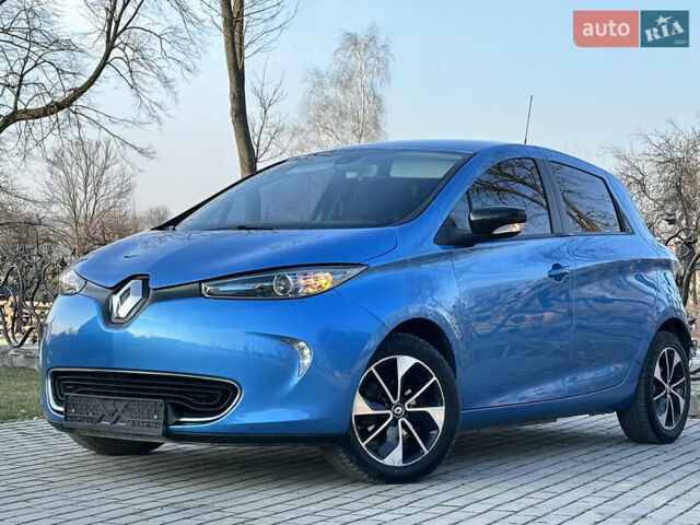 Синий Рено Зое, объемом двигателя 0 л и пробегом 104 тыс. км за 8600 $, фото 1 на Automoto.ua