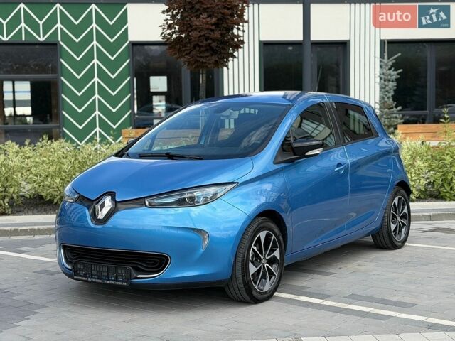 Синій Рено Зое, об'ємом двигуна 0 л та пробігом 108 тис. км за 10100 $, фото 1 на Automoto.ua