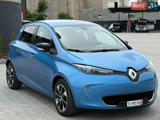 Синій Рено Зое, об'ємом двигуна 0 л та пробігом 117 тис. км за 9800 $, фото 1 на Automoto.ua