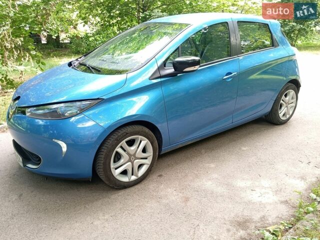 Синій Рено Зое, об'ємом двигуна 0 л та пробігом 128 тис. км за 9300 $, фото 1 на Automoto.ua