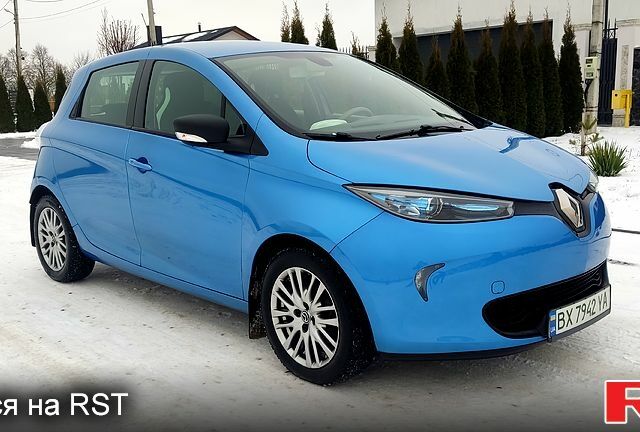 Синій Рено Зое, об'ємом двигуна 0.11 л та пробігом 700 тис. км за 9200 $, фото 1 на Automoto.ua