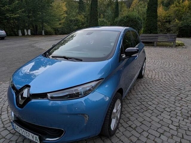 Синій Рено Зое, об'ємом двигуна 0 л та пробігом 95 тис. км за 10600 $, фото 1 на Automoto.ua