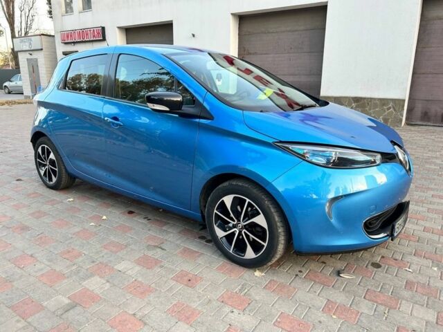 Синий Рено Зое, объемом двигателя 0 л и пробегом 86 тыс. км за 12000 $, фото 1 на Automoto.ua