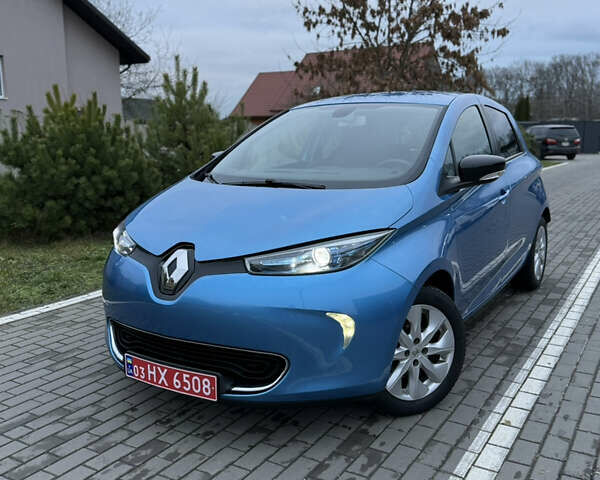Синій Рено Зое, об'ємом двигуна 0 л та пробігом 205 тис. км за 8450 $, фото 1 на Automoto.ua