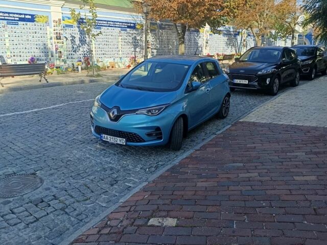 Синий Рено Зое, объемом двигателя 0 л и пробегом 128 тыс. км за 13300 $, фото 1 на Automoto.ua