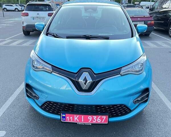 Синій Рено Зое, об'ємом двигуна 0 л та пробігом 114 тис. км за 13700 $, фото 1 на Automoto.ua