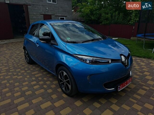 Синій Рено Зое, об'ємом двигуна 0 л та пробігом 104 тис. км за 10650 $, фото 1 на Automoto.ua