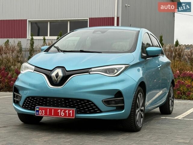 Синий Рено Зое, объемом двигателя 0 л и пробегом 108 тыс. км за 13999 $, фото 1 на Automoto.ua