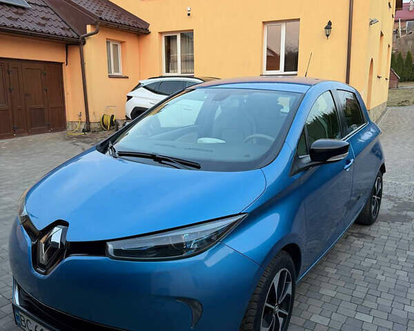 Синій Рено Зое, об'ємом двигуна 0 л та пробігом 100 тис. км за 10000 $, фото 1 на Automoto.ua
