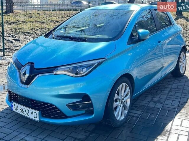 Синій Рено Зое, об'ємом двигуна 0 л та пробігом 93 тис. км за 14499 $, фото 1 на Automoto.ua