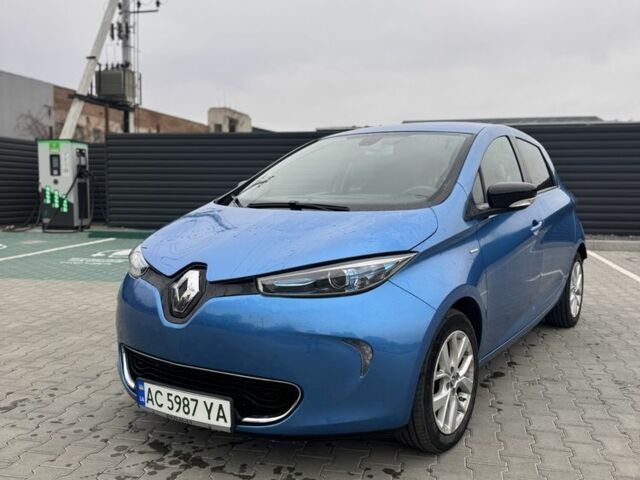Синій Рено Зое, об'ємом двигуна 0 л та пробігом 67 тис. км за 9200 $, фото 1 на Automoto.ua