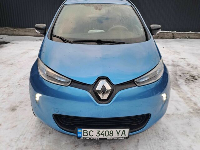 Синій Рено Зое, об'ємом двигуна 0 л та пробігом 53 тис. км за 8600 $, фото 1 на Automoto.ua