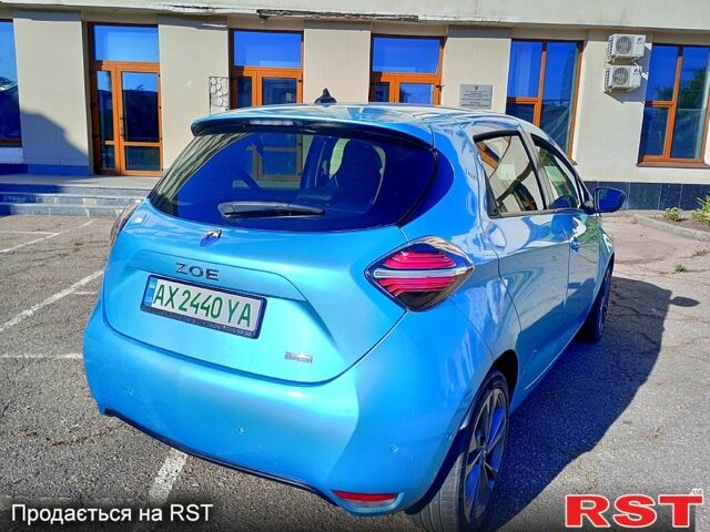Синій Рено Зое, об'ємом двигуна 0 л та пробігом 120 тис. км за 11300 $, фото 1 на Automoto.ua
