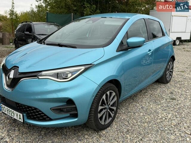Синій Рено Зое, об'ємом двигуна 0 л та пробігом 44 тис. км за 13300 $, фото 1 на Automoto.ua