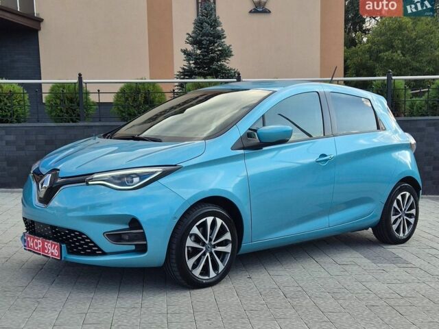Синій Рено Зое, об'ємом двигуна 0 л та пробігом 40 тис. км за 13900 $, фото 1 на Automoto.ua