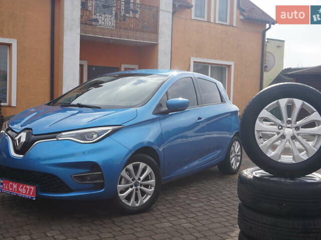Синий Рено Зое, объемом двигателя 0 л и пробегом 147 тыс. км за 11777 $, фото 1 на Automoto.ua