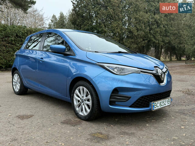 Синий Рено Зое, объемом двигателя 0 л и пробегом 120 тыс. км за 11600 $, фото 1 на Automoto.ua