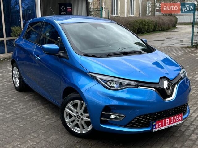 Синий Рено Зое, объемом двигателя 0 л и пробегом 115 тыс. км за 10999 $, фото 1 на Automoto.ua