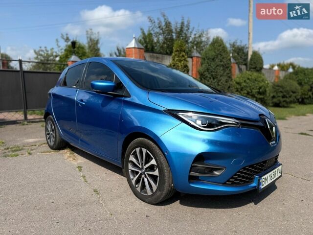 Синій Рено Зое, об'ємом двигуна 0 л та пробігом 77 тис. км за 13750 $, фото 1 на Automoto.ua