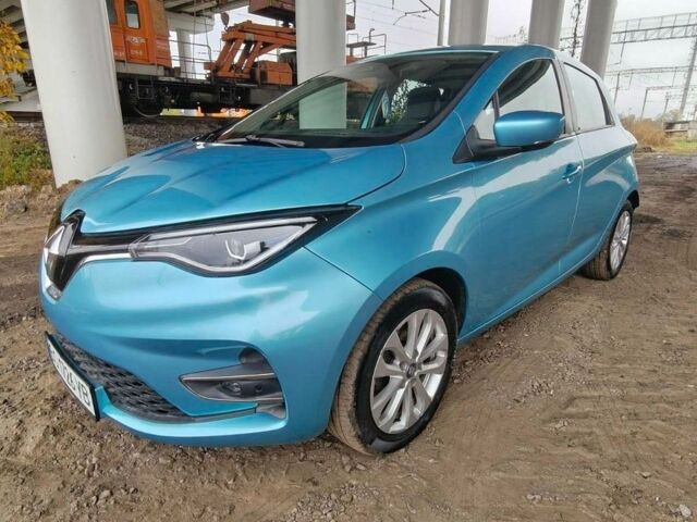 Синий Рено Зое, объемом двигателя 0 л и пробегом 50 тыс. км за 14899 $, фото 1 на Automoto.ua
