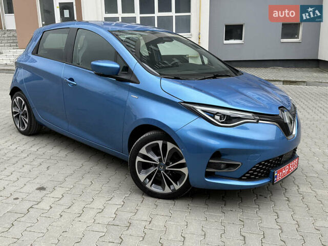 Синий Рено Зое, объемом двигателя 0 л и пробегом 75 тыс. км за 13300 $, фото 1 на Automoto.ua