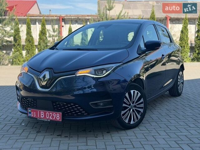 Синий Рено Зое, объемом двигателя 0 л и пробегом 130 тыс. км за 11990 $, фото 1 на Automoto.ua
