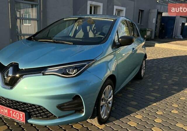 Синий Рено Зое, объемом двигателя 0 л и пробегом 12 тыс. км за 13300 $, фото 1 на Automoto.ua