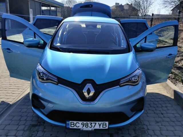 Синій Рено Зое, об'ємом двигуна 0 л та пробігом 61 тис. км за 13100 $, фото 1 на Automoto.ua