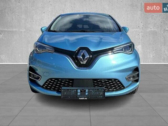Синий Рено Зое, объемом двигателя 0 л и пробегом 61 тыс. км за 10100 $, фото 1 на Automoto.ua