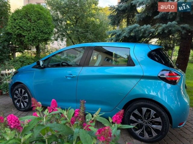 Синий Рено Зое, объемом двигателя 0 л и пробегом 36 тыс. км за 13700 $, фото 1 на Automoto.ua