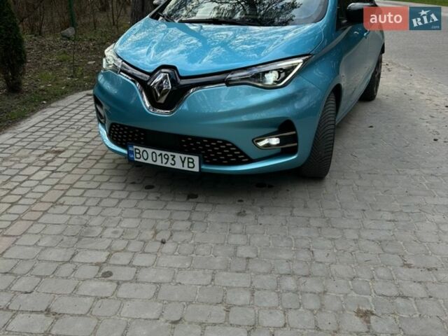 Синій Рено Зое, об'ємом двигуна 0 л та пробігом 45 тис. км за 14200 $, фото 1 на Automoto.ua