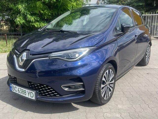 Синий Рено Зое, объемом двигателя 0 л и пробегом 75 тыс. км за 14200 $, фото 1 на Automoto.ua