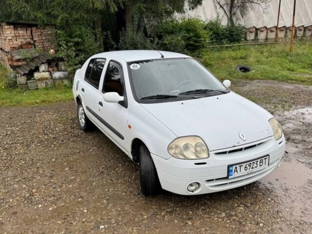 Белый Рено Clio Symbol, объемом двигателя 1.4 л и пробегом 456 тыс. км за 1750 $, фото 1 на Automoto.ua