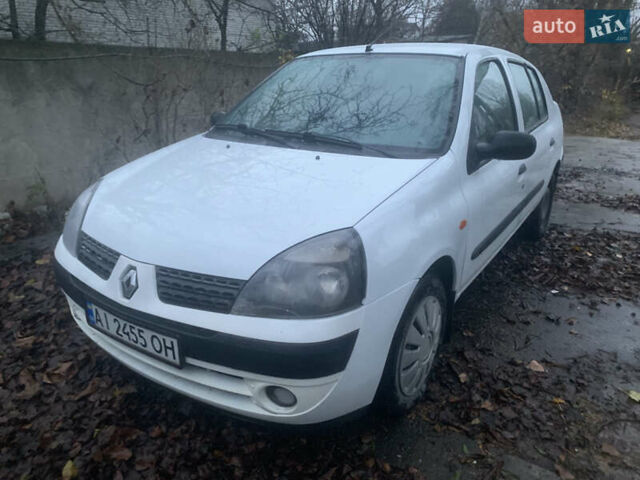 Білий Рено Clio Symbol, об'ємом двигуна 1.4 л та пробігом 345 тис. км за 3000 $, фото 1 на Automoto.ua