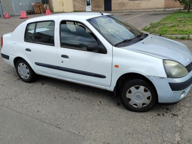 Белый Рено Clio Symbol, объемом двигателя 1.4 л и пробегом 195 тыс. км за 2300 $, фото 1 на Automoto.ua