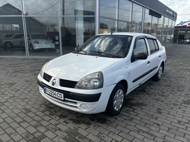 Белый Рено Clio Symbol, объемом двигателя 1.4 л и пробегом 250 тыс. км за 2950 $, фото 1 на Automoto.ua