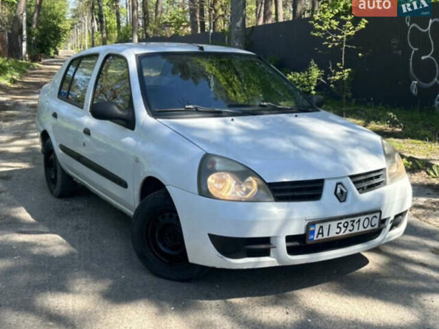 Білий Рено Clio Symbol, об'ємом двигуна 1.39 л та пробігом 266 тис. км за 3200 $, фото 1 на Automoto.ua