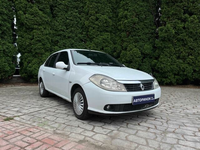 Белый Рено Clio Symbol, объемом двигателя 1.4 л и пробегом 150 тыс. км за 4502 $, фото 1 на Automoto.ua