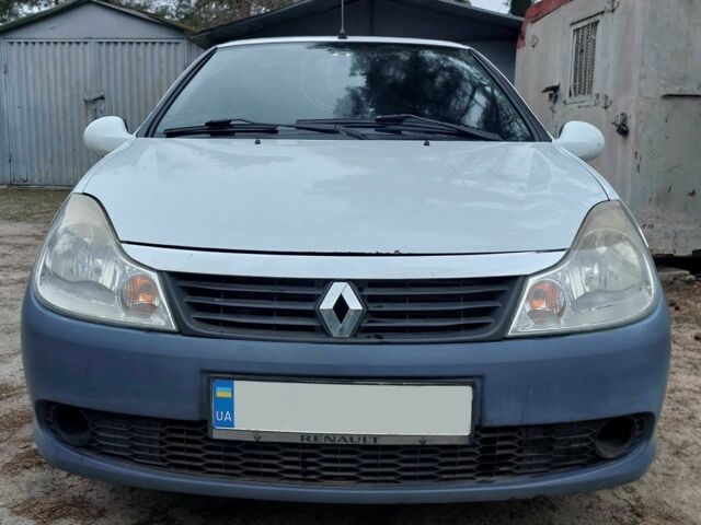 Белый Рено Clio Symbol, объемом двигателя 1.4 л и пробегом 166 тыс. км за 2999 $, фото 1 на Automoto.ua